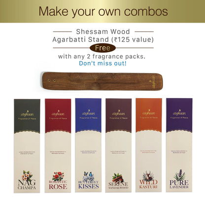 Nag Champa Premium Incense Sticks – 100% Charcoal - Free | 27 Eco - Friendly Sticks for Pooja, Meditation, Prayer & Spiritual Calm | Low Smoke Natural Nagchampa Incense for Home & Sacred Spaces - Incense Sticks