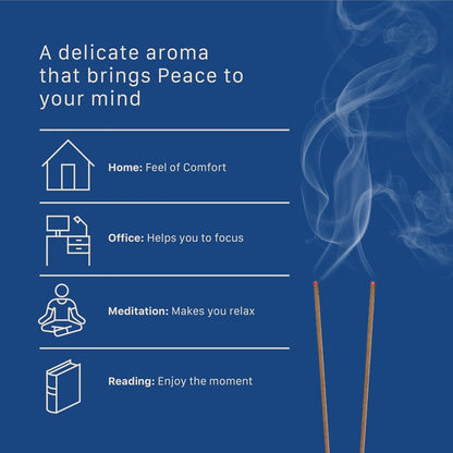 Arghaan Charcoal - Free Luxury Incense Sticks Combo – Butterfly Kisses & Wild Kasturi | Meditation, Prayer & Relaxation Incense for Home & Office | 54 Sticks (27x2) + Free Sheesham Wood Holder | Natural, Eco - Friendly, Low Smoke - Incense Sticks