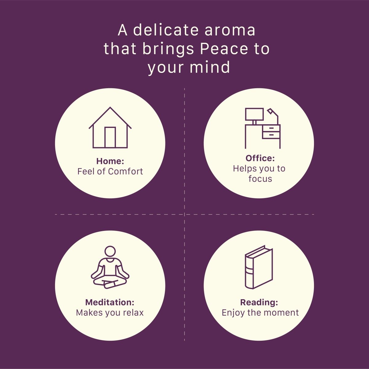 Premium Aromatic Agarbatti for Home & Office | For Meditation & Prayer