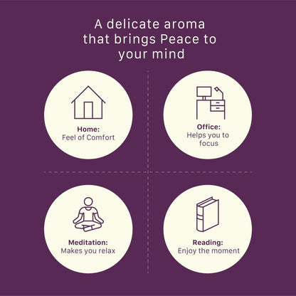 Premium Aromatic Agarbatti for Home & Office | For Meditation & Prayer