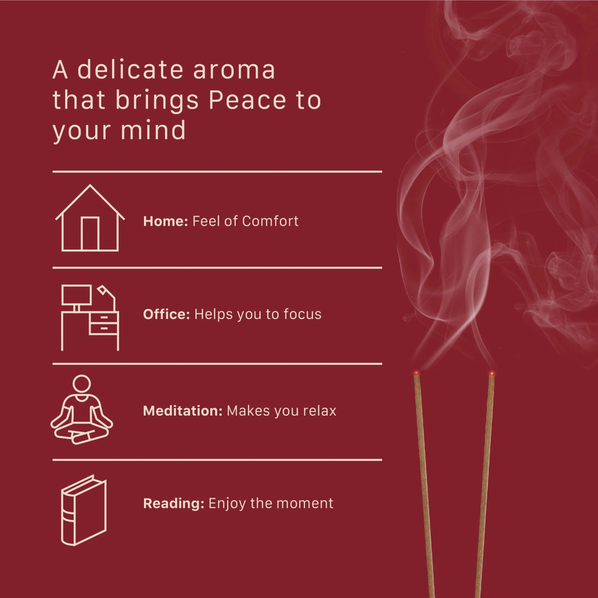 Romantic Rose Premium Incense Sticks – 100% Charcoal - Free | 27 Eco - Friendly Sticks for Pooja, Meditation, Prayer & Relaxation | Low Smoke Natural Rose Incense for Home & Spiritual Ambiance - Incense Sticks