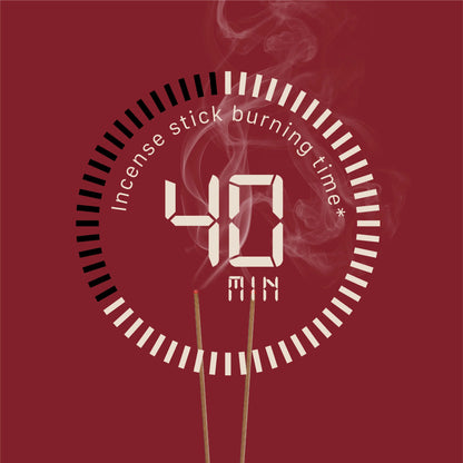 Romantic Rose Premium Incense Sticks – 100% Charcoal - Free | 27 Eco - Friendly Sticks for Pooja, Meditation, Prayer & Relaxation | Low Smoke Natural Rose Incense for Home & Spiritual Ambiance - Incense Sticks