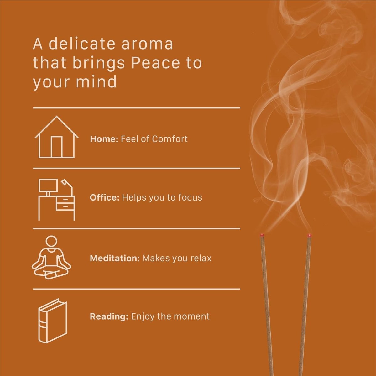 Arghaan Charcoal - Free Luxury Incense Sticks for Meditation, Prayer & Relaxation | Natural Aromatic Incense for Home & Office | Eco - Friendly, Low Smoke Fragrance for Calm & Wellness - Incense Sticks