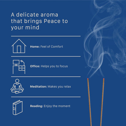 Butterfly Kisses Premium Incense Sticks – 100% Charcoal - Free | 27 Eco - Friendly Sticks for Pooja, Meditation, Prayer & Relaxation | Low Smoke Natural Sweet Incense for Home & Spiritual Calm - Incense Sticks