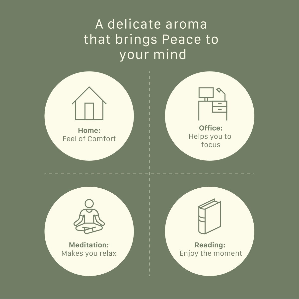 Premium Aromatic Agarbatti for Home & Office | For Meditation & Prayer | Free Sheesham Wood Stand (Silent Monk & River Breeze, Pack of 2) - 