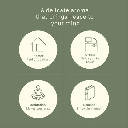 Premium Aromatic Agarbatti for Home & Office | For Meditation & Prayer | Free Sheesham Wood Stand (Silent Monk & River Breeze, Pack of 2) - 
