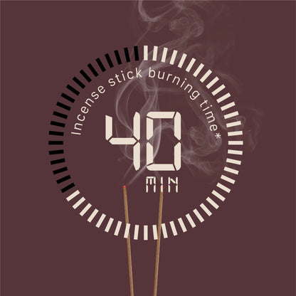 Serene Sandalwood Premium Incense Sticks – 100% Charcoal - Free | 27 Eco - Friendly Sticks for Pooja, Meditation, Prayer & Relaxation | Low Smoke Natural Sandalwood Incense for Home & Spiritual Calm - Incense Sticks